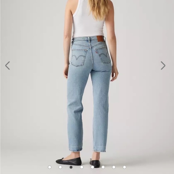 Levi’s Ribcage Straight Ankle, in Let’s Share, size 26 x 27, NWT - Picture 4 of 11